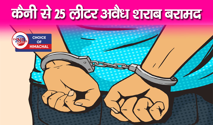 बिलासपुर : घर से करता था शराब का अवैध कारोबार, पुलिस ने पकड़ा