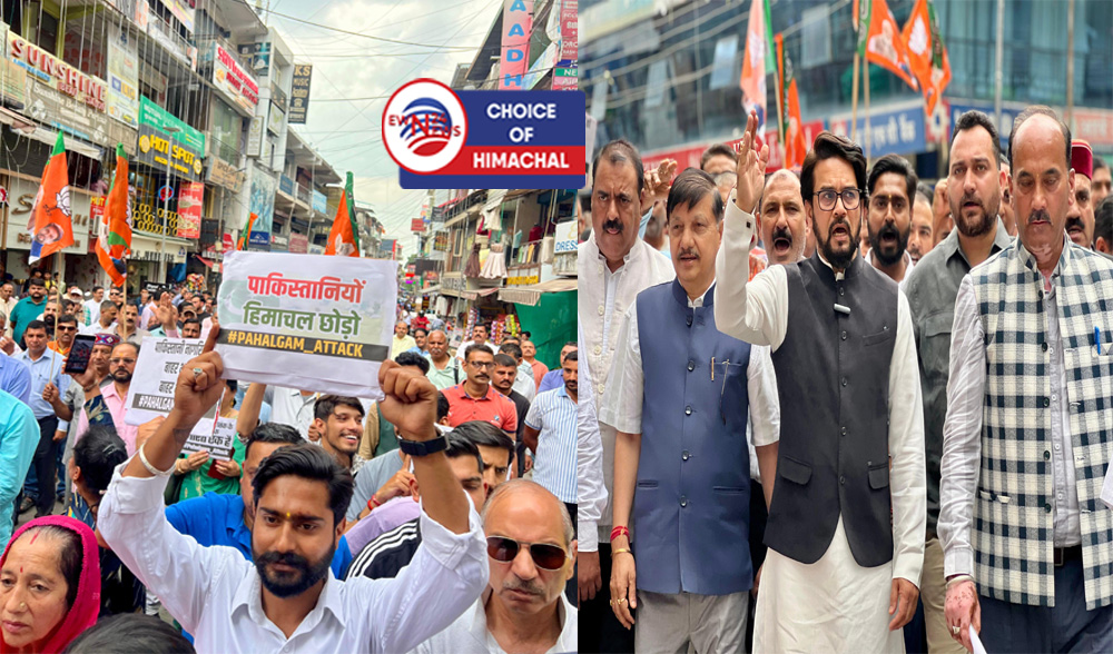 वैध-अवैध पाकिस्तानियों को तुरंत वापिस भेजे हिमाचल सरकार : अनुराग सिंह ठाकुर