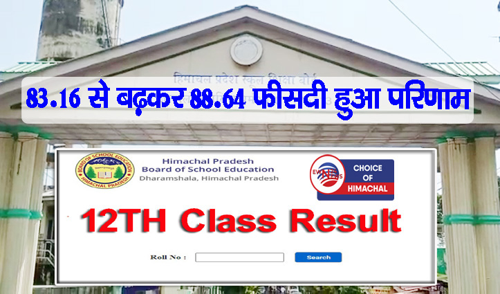 HPBOSE ने निकाला 12वीं कक्षा का संशोधित रिजल्ट, 2009 छात्रों की कंपार्टमेंट खत्म