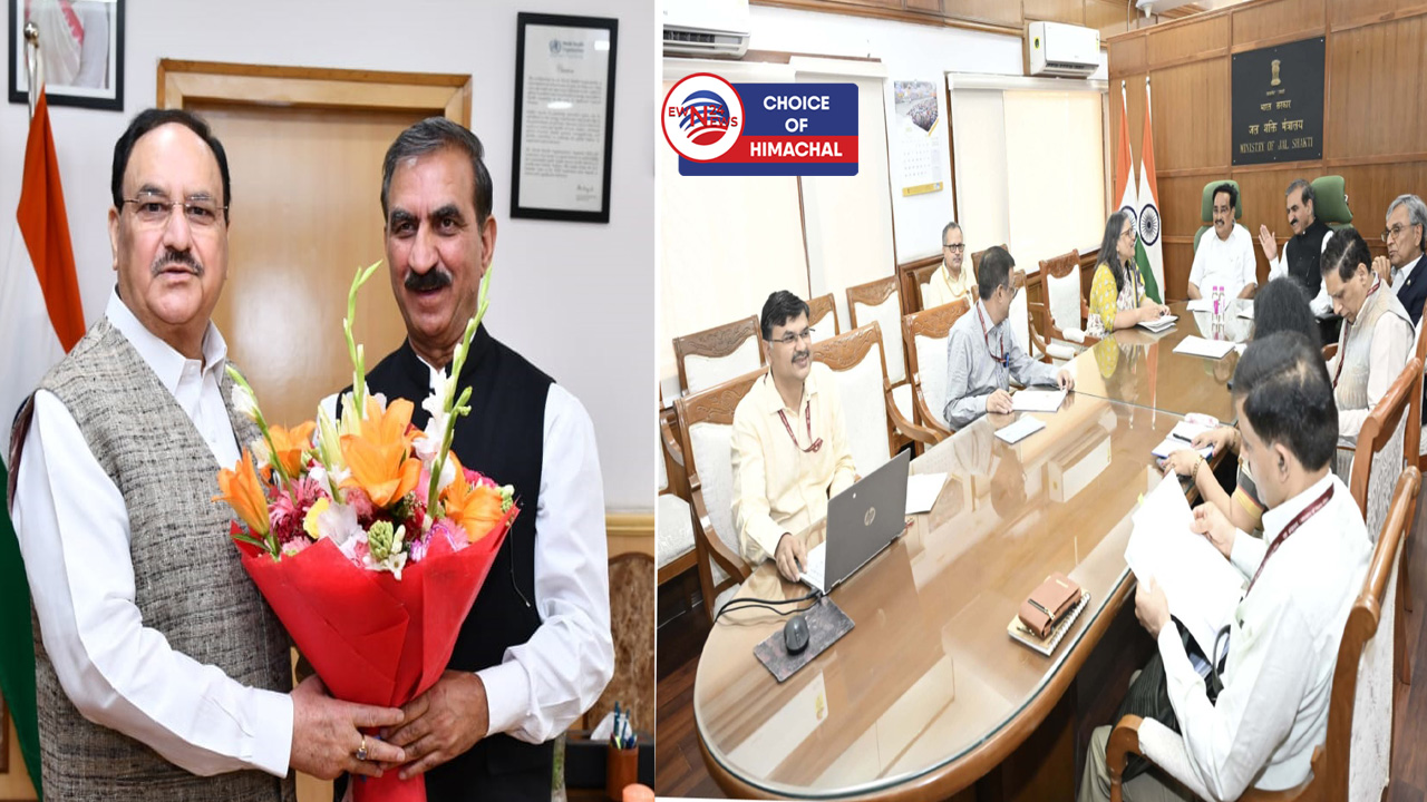 नई दिल्ली में जेपी नड्डा और सीआर पाटिल से मिले मुख्यमंत्री सुखविंदर सुक्खू