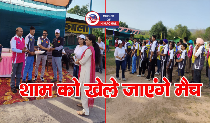 अल्ट्राटेक सीमेंट इकाई में बघेरी प्रीमियर लीग 2025 क्रिकेट टूर्नामेंट का आगाज