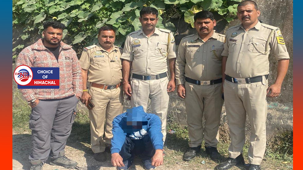 सुंदरनगर : 408 ग्राम चरस लेकर जा रहा था अर्की का युवक, पुलिस ने दबोचा
