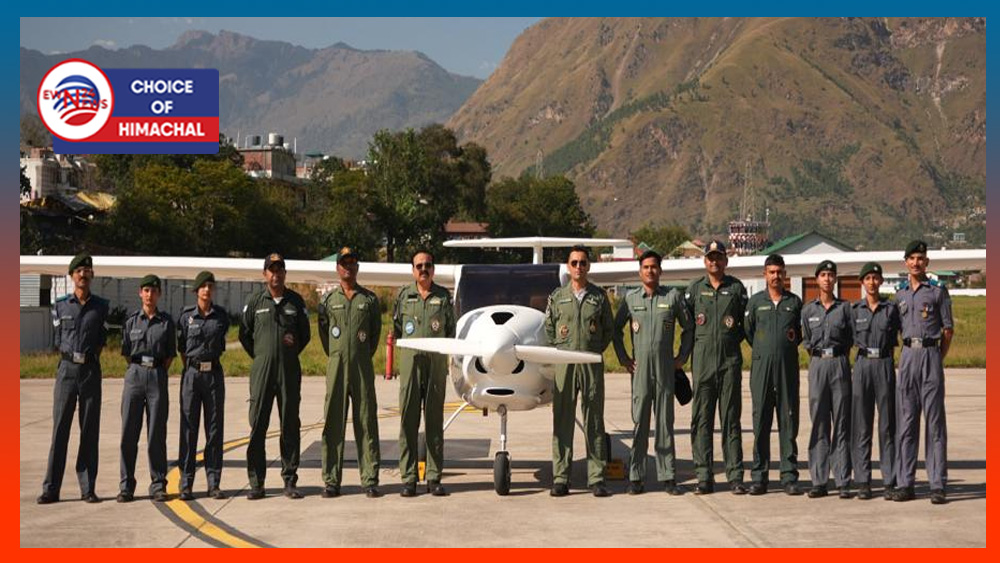 भुंतर एयरपोर्ट पर एनसीसी के माइक्रोलाइट विमान की पहली ट्रायल लैंडिंग सफल