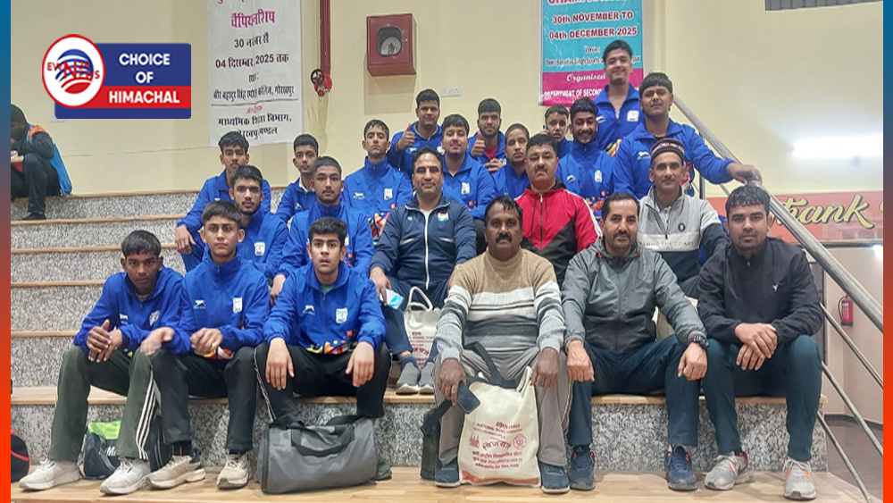 यूपी के गोरखपुर में दमखम दिखाएंगे हिमाचल के 20 खिलाड़ी, गर्मजोशी से स्वागत