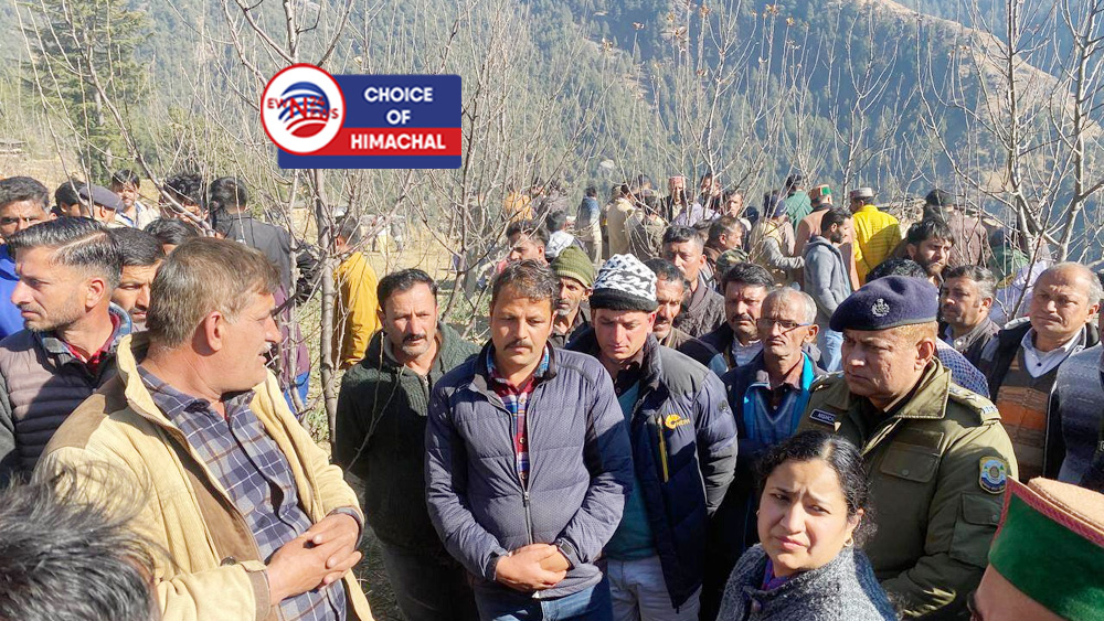 नौहराधार अग्निकांड : तलांगना पहुंचीं डीसी प्रियंका वर्मा, पीड़ित परिवार से मिलीं