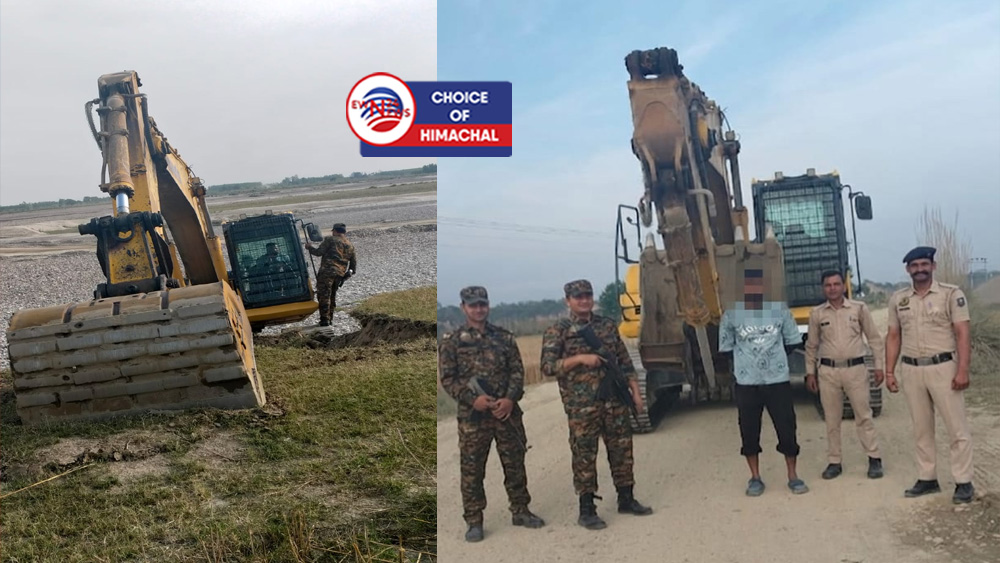 अवैध खनन के खिलाफ पुलिस जिला नूरपुर की कार्रवाई : पिछले 24 घंटे में 8 वाहनों के चालान