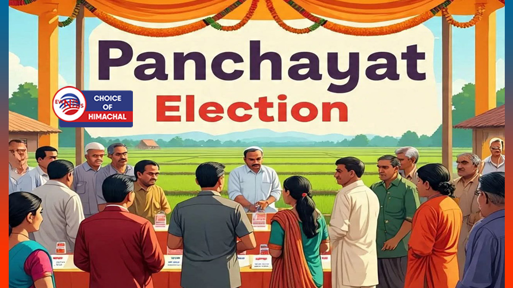 हिमाचल प्रदेश में पंचायत चुनाव का ऐलान, तीन चरणों में होंगे