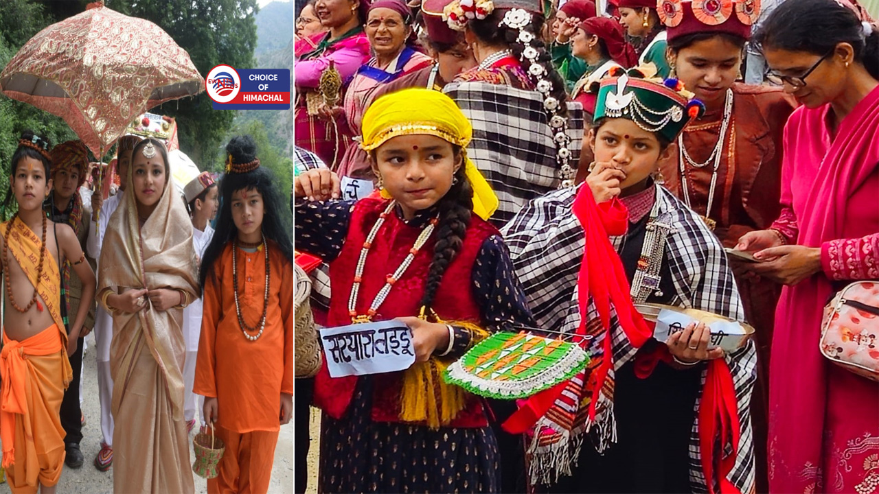 कुल्लू की सैंज घाटी में झांकियों ने मोहा मन, देखने को मिली लोक जीवन की अनूठी झलक 