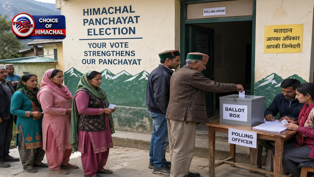 हिमाचल पंचायत चुनाव : पहले चरण के लिए 26 मई को 1293 पंचायतों में होगी वोटिंग