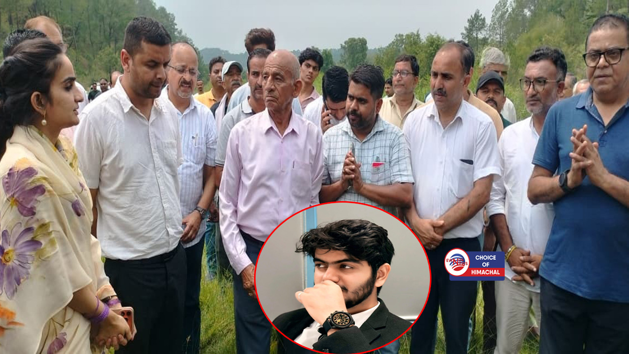 हमीरपुर के भालू के दिवंगत मर्चेंट नेवी अधिकारी आदित्य शर्मा का अंतिम संस्कार