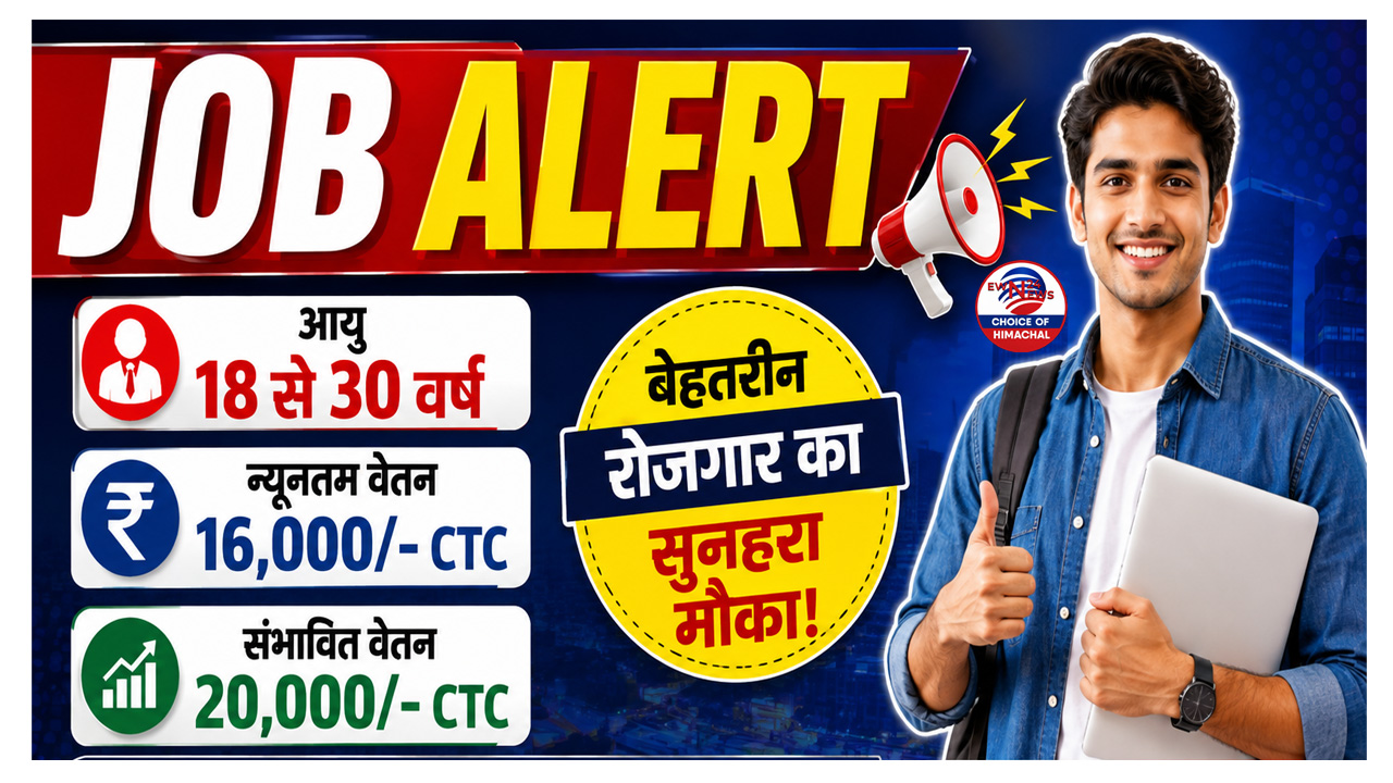 नाहन में 10वीं, 12वीं पास युवाओं के लिए नौकरी का मौका, इन 500 पदों के लिए होंगे साक्षात्कार