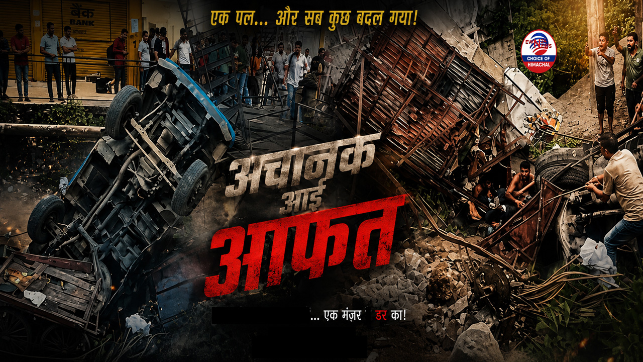 रेहड़ियों के पास मजे से खड़े थे लोग, अचानक हुआ कुछ ऐसा, भागकर बचानी पड़ी जान