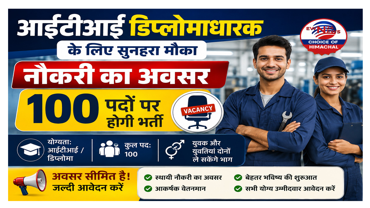 ब्लू स्टार कंपनी में  ट्रेनी, PMIS, अप्रेंटिस और अस्थायी कर्मचारियों की होगी भर्ती, हमीरपुर में इंटरव्यू