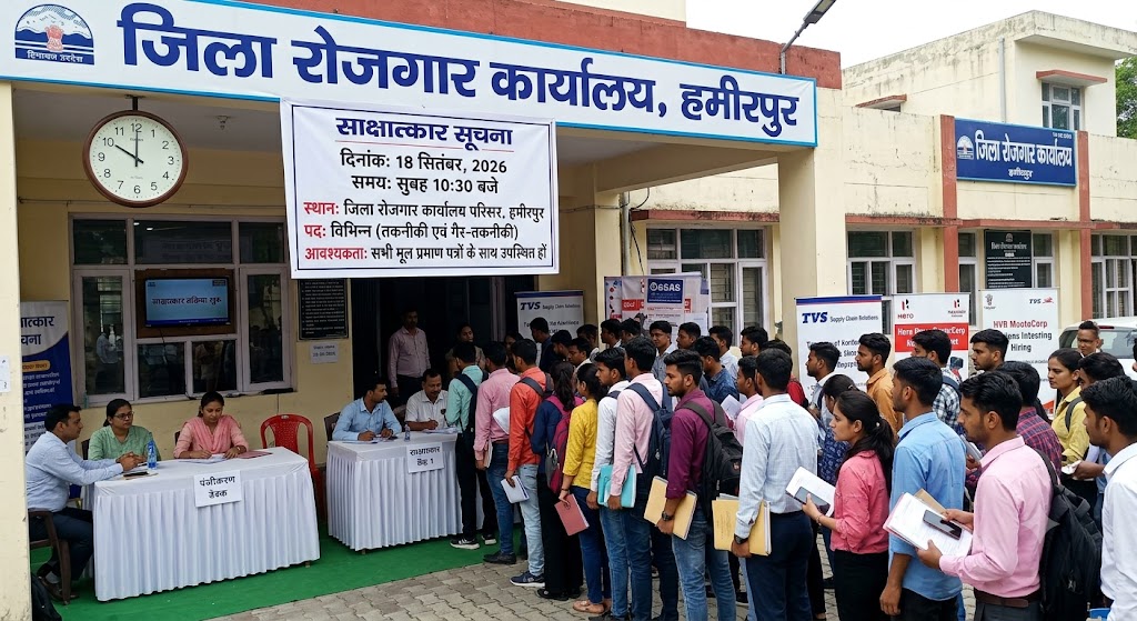 12वीं पास युवाओं के लिए मौका : नालागढ़ की फेमस कंपनी में भरे जा रहे 150 पद, हमीरपुर में इंटरव्यू
