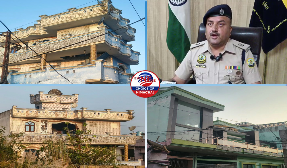 नशे के सौदागरों की अब खैर नहीं : नूरपुर पुलिस ने जब्त की दलवीरो और उसके परिवार की कोठियां और गाड़ी