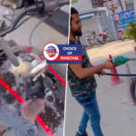 सनकी युवक ने पेट्रोल से नहला दी बुलेट : वीडियो हुआ वायरल, तीन पकड़े