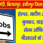 हिमाचल में निजी क्षेत्र में रोजगार का मौका, 310 पदों के लिए होंगे साक्षात्कार