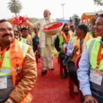 अयोध्या में भव्य श्री राम मंदिर बनाने वाले श्रमिकों का अनोखा सम्मान