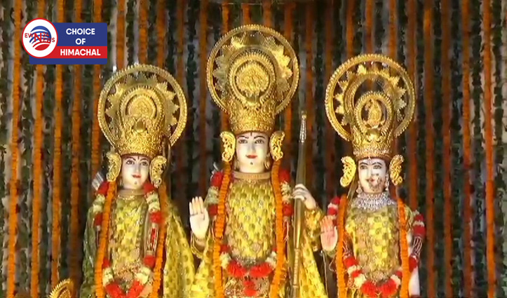 शिमला में हर्षोल्लास से मनाई राम नवमी, मंदिर में दिन भर चला भजन-कीर्तन